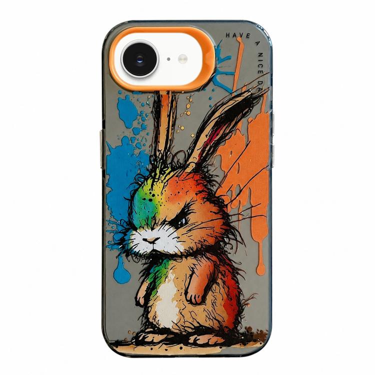 Handyhülle der Serie „Tiermuster Ölgemälde“ aus PC + TPU, für iPhone 17 Pro Max