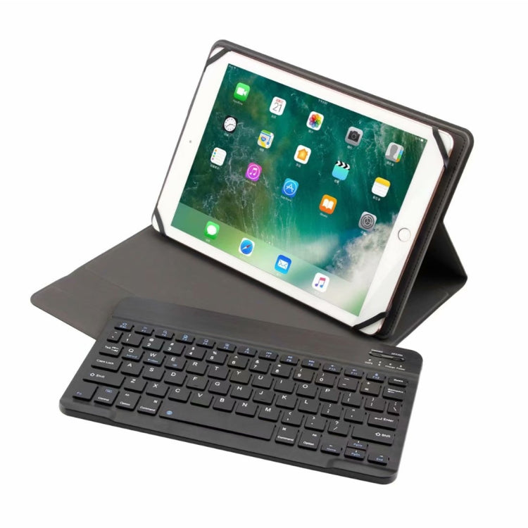 TH10-C Für Android & Apple & Windows System 9,7-10 Zoll Universelle abnehmbare Bluetooth-Tastatur Schutzhülle mit Ständer, ohne Touch