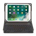 TH10-C Für Android & Apple & Windows System 9,7-10 Zoll Universelle abnehmbare Bluetooth-Tastatur Schutzhülle mit Ständer, ohne Touch