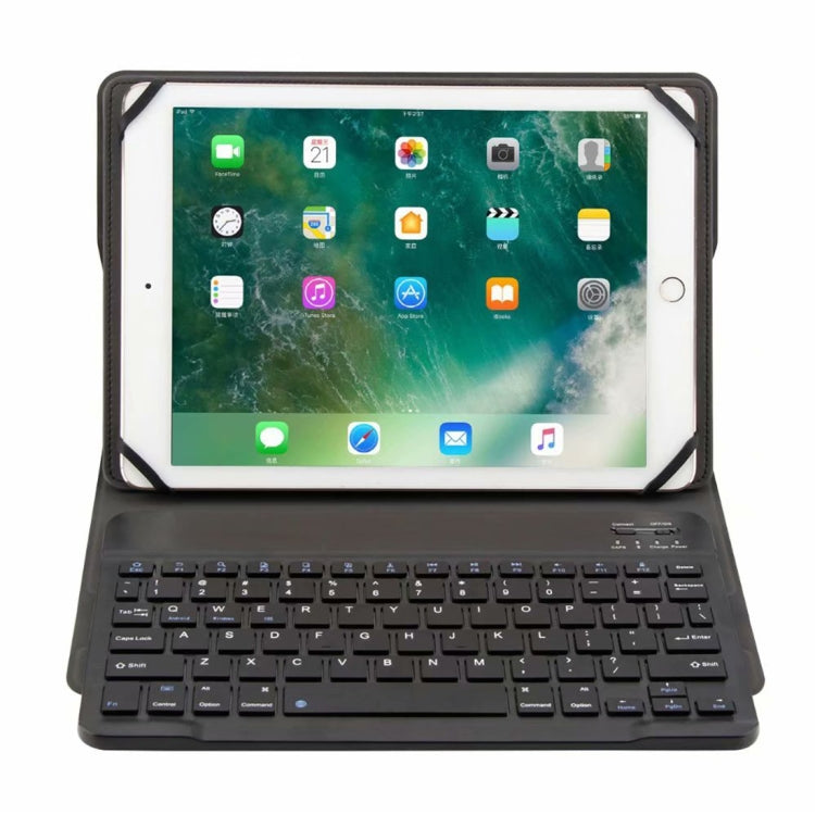 TH10-C Für Android & Apple & Windows System 9,7-10 Zoll Universelle abnehmbare Bluetooth-Tastatur Schutzhülle mit Ständer, ohne Touch