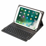 TH10-C Für Android & Apple & Windows System 9,7-10 Zoll Universelle abnehmbare Bluetooth-Tastatur Schutzhülle mit Ständer, ohne Touch