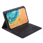 TH10-D Für Android & Apple & Windows System 9-10 Zoll Universelle abnehmbare Touch Bluetooth-Tastatur Schutzhülle mit Ständer, Touch