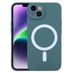 Liquid Silicone Magsafe Phone Case, For iPhone 15 Pro Max, For iPhone 15 Pro, For iPhone 15 Plus, For iPhone 15