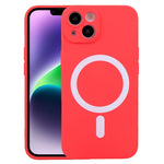 Liquid Silicone Magsafe Phone Case, For iPhone 15 Pro Max, For iPhone 15 Pro, For iPhone 15 Plus, For iPhone 15