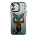 Cute Animal Pattern Series PC + TPU Phone Case, For iPhone 13 Pro, For iPhone 13, For iPhone 12, For iPhone 12 Pro Max