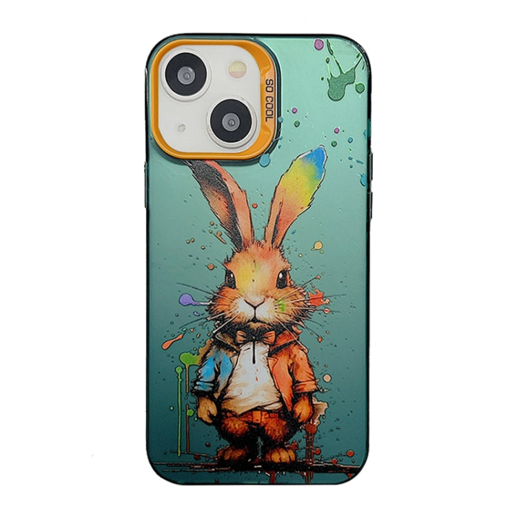 Cute Animal Pattern Series PC + TPU Phone Case, For iPhone 13 Pro, For iPhone 13, For iPhone 12, For iPhone 12 Pro Max