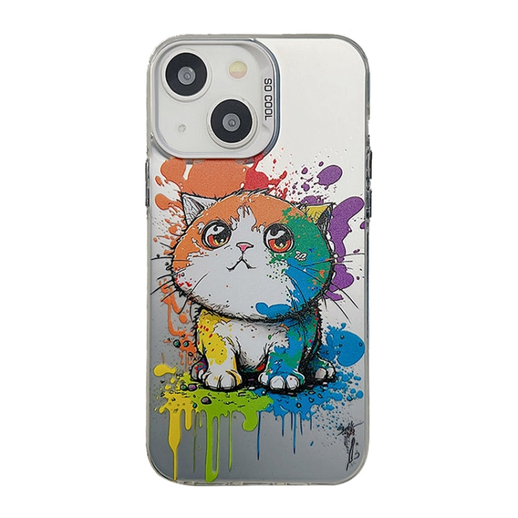 Cute Animal Pattern Series PC + TPU Phone Case, For iPhone 13 Pro, For iPhone 13, For iPhone 12, For iPhone 12 Pro Max