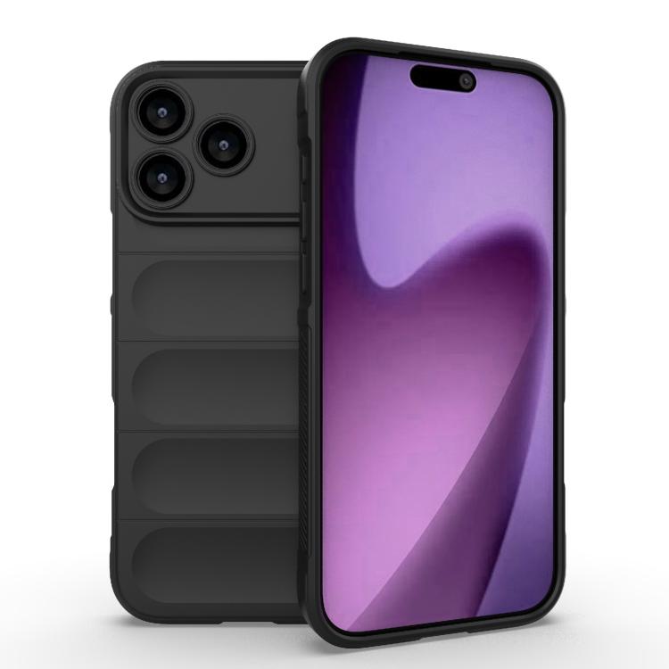 Magische Schutzhülle aus TPU + Flanell, Für iPhone 17e / 16e, Für iPhone 17 Pro Max, Für iPhone 17 Pro, Für iPhone 17