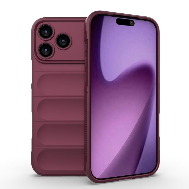 Magische Schutzhülle aus TPU + Flanell, Für iPhone 17e / 16e, Für iPhone 17 Pro Max, Für iPhone 17 Pro, Für iPhone 17