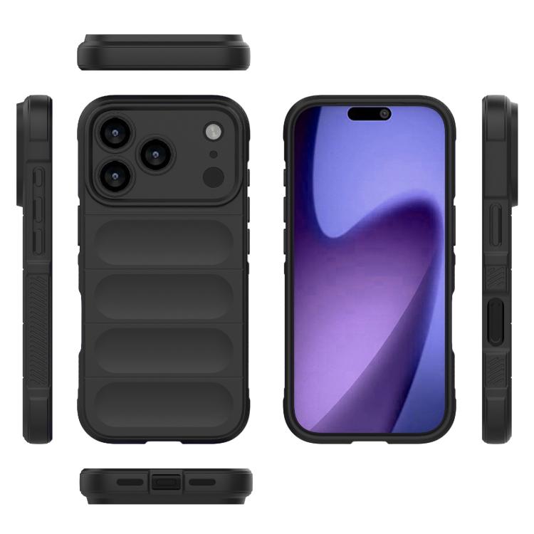 Magische Schutzhülle aus TPU + Flanell, Für iPhone 17e / 16e, Für iPhone 17 Pro Max, Für iPhone 17 Pro, Für iPhone 17