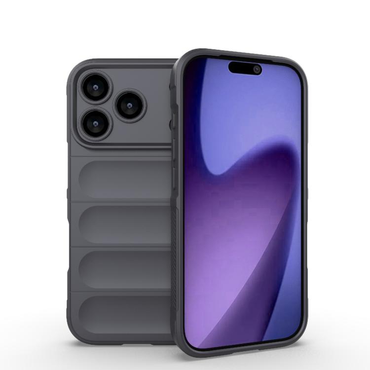 Magische Schutzhülle aus TPU + Flanell, Für iPhone 17e / 16e, Für iPhone 17 Pro Max, Für iPhone 17 Pro, Für iPhone 17