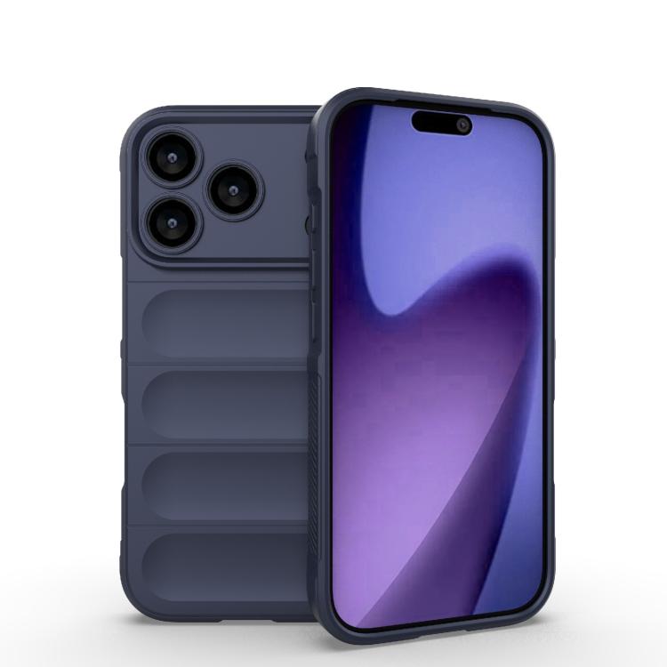 Magische Schutzhülle aus TPU + Flanell, Für iPhone 17e / 16e, Für iPhone 17 Pro Max, Für iPhone 17 Pro, Für iPhone 17