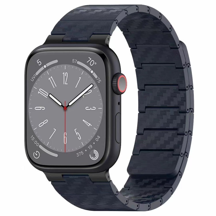 Magnetisches Karbonfaser-Uhrenarmband, für Apple Watch Series 6 40mm, für Apple Watch Series 6 44mm, für Apple Watch Series 5 44mm, für Apple Watch Series 5 40mm, für Apple Watch Series 4 44mm, für Apple Watch Series 4 40mm, für Apple Watch Series 3 38...