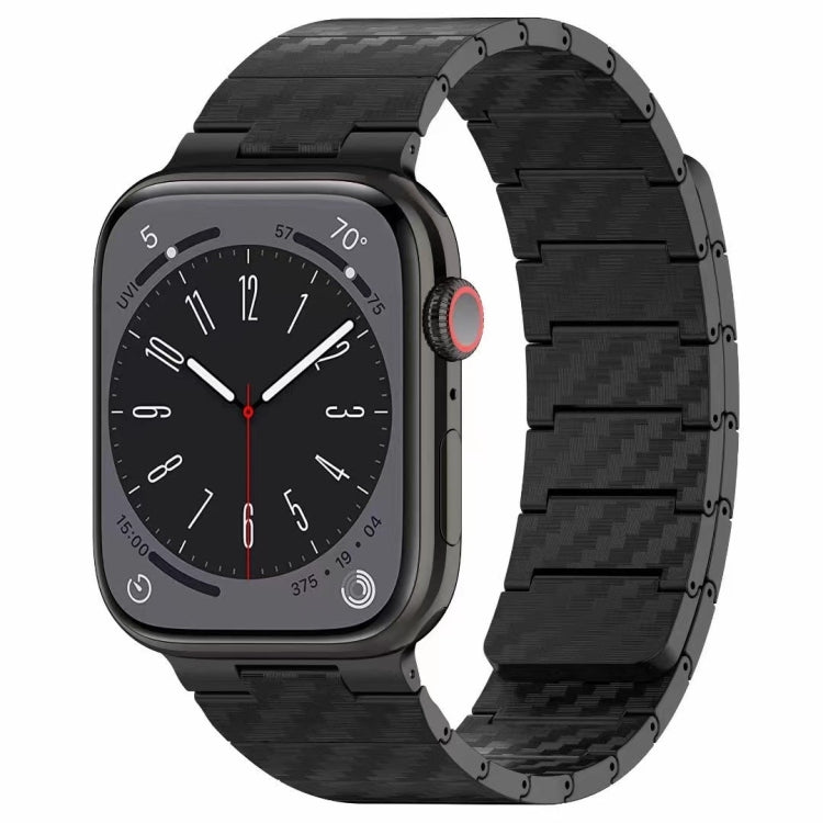 Magnetisches Karbonfaser-Uhrenarmband, für Apple Watch Series 6 40mm, für Apple Watch Series 6 44mm, für Apple Watch Series 5 44mm, für Apple Watch Series 5 40mm, für Apple Watch Series 4 44mm, für Apple Watch Series 4 40mm, für Apple Watch Series 3 38...