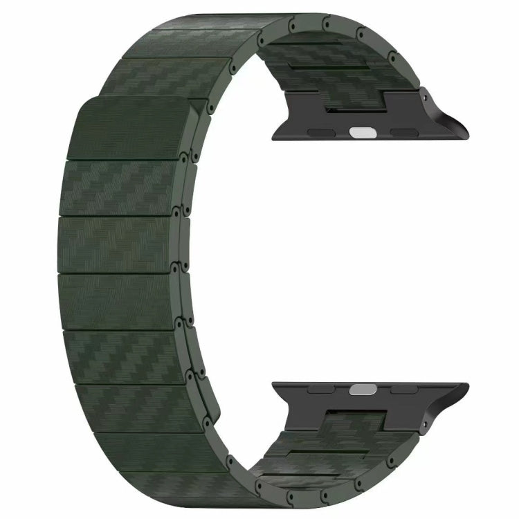 Magnetisches Karbonfaser-Uhrenarmband, für Apple Watch Series 6 40mm, für Apple Watch Series 6 44mm, für Apple Watch Series 5 44mm, für Apple Watch Series 5 40mm, für Apple Watch Series 4 44mm, für Apple Watch Series 4 40mm, für Apple Watch Series 3 38...