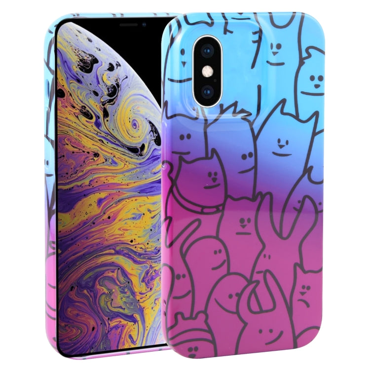Dustproof Net Full Coverage PC Phone Case, For iPhone XS Max, For iPhone 8 Plus / 7 Plus