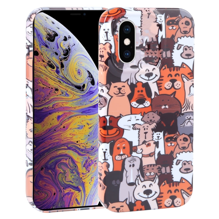 Dustproof Net Full Coverage PC Phone Case, For iPhone XS Max, For iPhone 8 Plus / 7 Plus