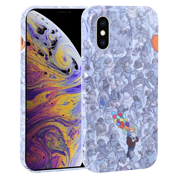 Dustproof Net Full Coverage PC Phone Case, For iPhone XS Max, For iPhone 8 Plus / 7 Plus