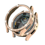 Diamond Hollow PC Watch Protective Case, For Samsung Galaxy Watch 6 40mm, For Samsung Galaxy Watch 6 44mm