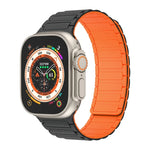 Magnetisches Loop-Silikonarmband, für Apple Watch Series 9 45mm, für Apple Watch Series 9 41mm, für Apple Watch Ultra 49mm