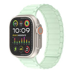 Magnetisches Loop-Silikonarmband, für Apple Watch Series 9 45mm, für Apple Watch Series 9 41mm, für Apple Watch Ultra 49mm