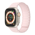 Magnetisches Loop-Silikonarmband, für Apple Watch Series 9 45mm, für Apple Watch Series 9 41mm, für Apple Watch Ultra 49mm