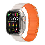 Magnetisches Loop-Silikonarmband, für Apple Watch Series 9 45mm, für Apple Watch Series 9 41mm, für Apple Watch Ultra 49mm