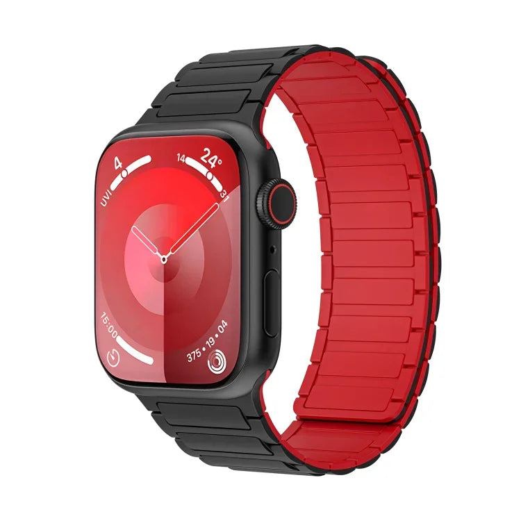 Magnetisches Silikon-Uhrenarmband, für Apple Watch 42 mm und 38 mm