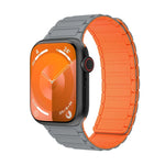 Magnetisches Silikon-Uhrenarmband, für Apple Watch 42 mm und 38 mm