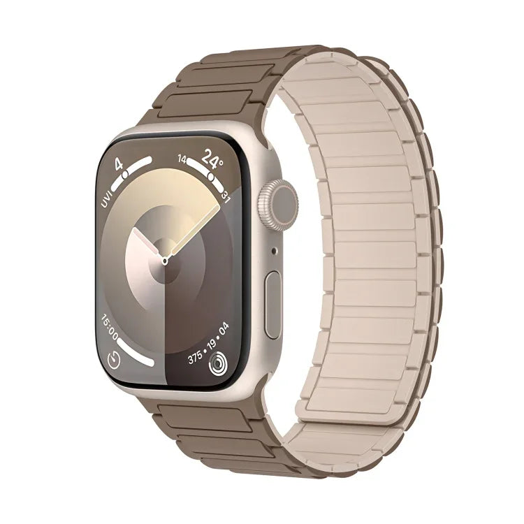 Magnetisches Silikon-Uhrenarmband, für Apple Watch 42 mm und 38 mm