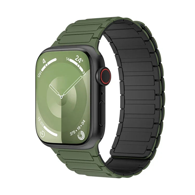 Magnetisches Silikon-Uhrenarmband, für Apple Watch 42 mm und 38 mm