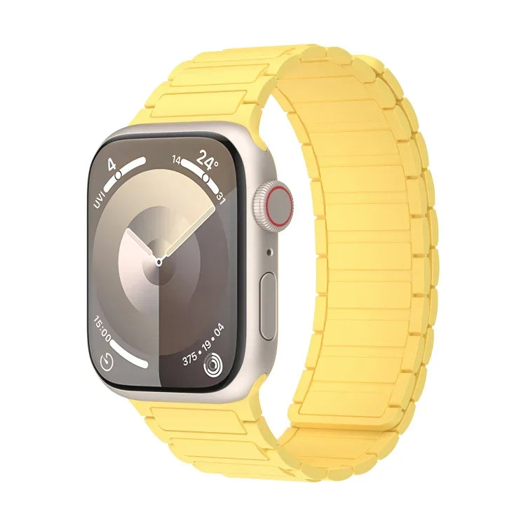 Magnetisches Silikon-Uhrenarmband, für Apple Watch 42 mm und 38 mm