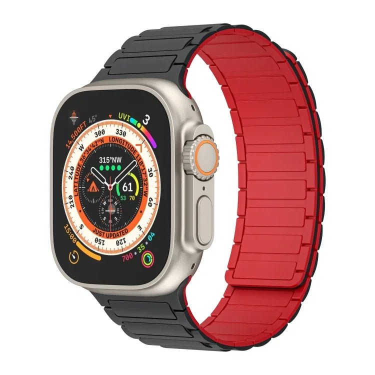 Magnetisches Loop-Silikonarmband, für Apple Watch SE 2023 44mm, für Apple Watch SE 2023 40mm, für Apple Watch Ultra 2 49mm