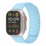 Magnetisches Loop-Silikonarmband, für Apple Watch SE 2023 44mm, für Apple Watch SE 2023 40mm, für Apple Watch Ultra 2 49mm