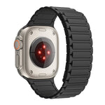 Magnetisches Loop-Silikonarmband, für Apple Watch Series 9 45mm, für Apple Watch Series 9 41mm, für Apple Watch Ultra 49mm