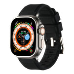 Doppelring Silikon Uhrenarmband, Für Apple Watch 3 38mm, Für Apple Watch 3 42mm, Für Apple Watch 2 42mm, Für Apple Watch 2 38mm