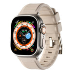 Doppelring Silikon Uhrenarmband, Für Apple Watch 3 38mm, Für Apple Watch 3 42mm, Für Apple Watch 2 42mm, Für Apple Watch 2 38mm