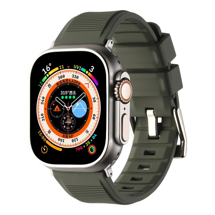 Doppelring Silikon Uhrenarmband, Für Apple Watch 3 38mm, Für Apple Watch 3 42mm, Für Apple Watch 2 42mm, Für Apple Watch 2 38mm