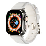 Doppelring Silikon Uhrenarmband, Für Apple Watch 42mm, Für Apple Watch 38mm
