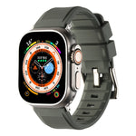 Doppelring Silikon Uhrenarmband, Für Apple Watch 42mm, Für Apple Watch 38mm