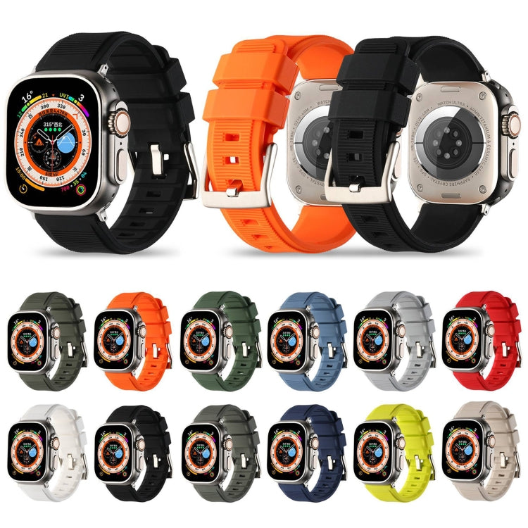 Doppelring Silikon Uhrenarmband, Für Apple Watch 42mm, Für Apple Watch 38mm