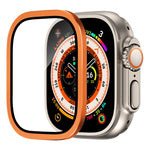 Aluminiumlegierungsrahmen mit integriertem gehärtetem Film, für Apple Watch Ultra 49mm
