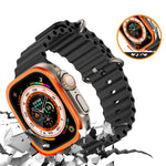 Aluminiumlegierungsrahmen mit integriertem gehärtetem Film, für Apple Watch Ultra 49mm