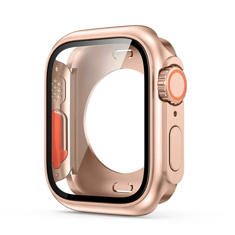 Wechseln Sie zur Ultra 49mm All-Inclusive Film Hybrid PC Uhrenhülle, für Apple Watch Series 6 / 5 / 4 / SE 44mm, für Apple Watch Series 6 / 5 / 4 / SE 40mm, für Apple Watch Series 9 / 8 / 7 45mm, für Apple Watch Series 9 / 8 / 7 41mm