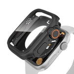 Change to Ultra 49mm Waterproof All-Inclusive Film Hybrid PC Watch Case, For Apple Watch Series 6 / 5 / 4 / SE 44mm, For Apple Watch Series 6 / 5 / 4 / SE 40mm, For Apple Watch Series 9 / 8 / 7 45mm, For Apple Watch Series 9 / 8 / 7 41mm
