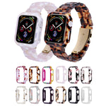 Bedrucktes Resin-PC-Uhrengehäuse, Für Apple Watch Series 6 / 5 / 4 / SE 44mm, Für Apple Watch Series 6 / 5 / 4 / SE 40mm, Für Apple Watch Ultra 2 / Ultra 49mm, Für Apple Watch Series 8 / 7 45mm