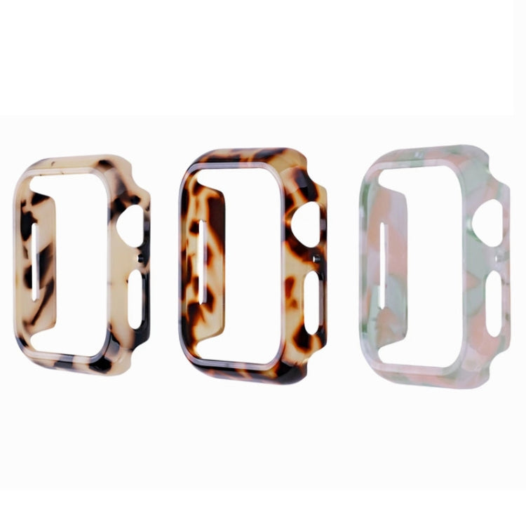 Bedrucktes Resin-PC-Uhrengehäuse, Für Apple Watch Series 6 / 5 / 4 / SE 44mm, Für Apple Watch Series 6 / 5 / 4 / SE 40mm, Für Apple Watch Ultra 2 / Ultra 49mm, Für Apple Watch Series 8 / 7 45mm