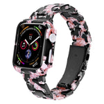Gehäuse-Set aus bedrucktem Polycarbonat-Harz für Apple Watch Series 6/5/4/SE (44 mm), Apple Watch Series 6/5/4/SE (40 mm), Apple Watch Series 9/8/7 (45 mm) und Apple Watch Series 9/8/7 (41 mm)