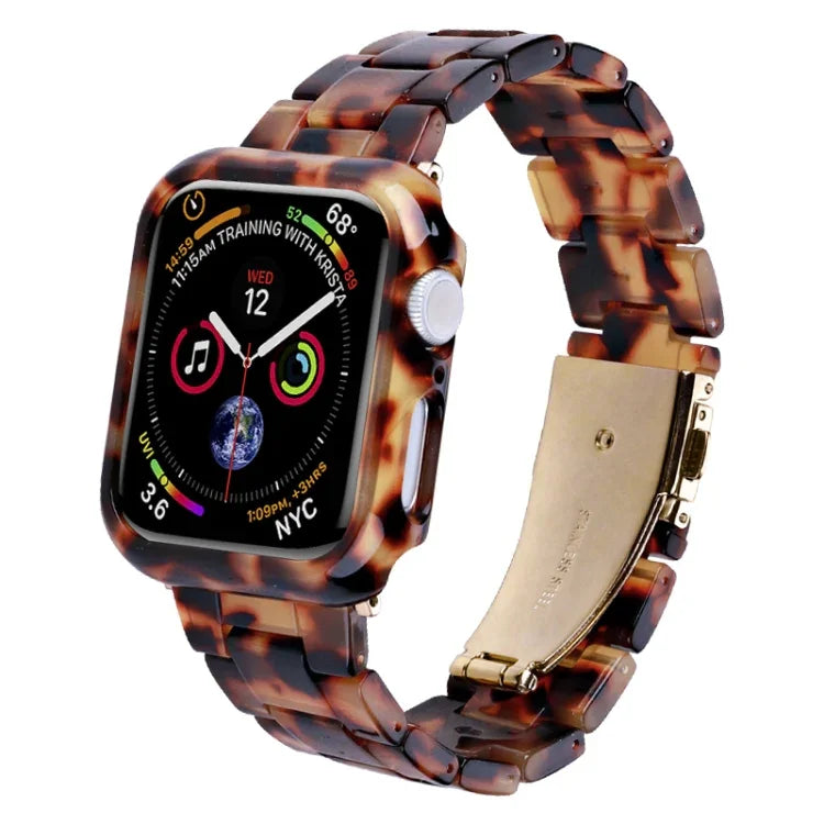 Gehäuse-Set aus bedrucktem Polycarbonat-Harz für Apple Watch Series 6/5/4/SE (44 mm), Apple Watch Series 6/5/4/SE (40 mm), Apple Watch Series 9/8/7 (45 mm) und Apple Watch Series 9/8/7 (41 mm)