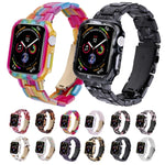 Gehäuse-Set aus bedrucktem Polycarbonat-Harz für Apple Watch Series 6/5/4/SE (44 mm), Apple Watch Series 6/5/4/SE (40 mm), Apple Watch Series 9/8/7 (45 mm) und Apple Watch Series 9/8/7 (41 mm)